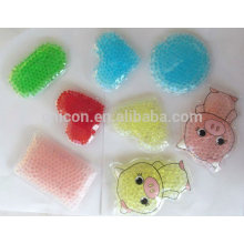 Gel beads ice pack/custom shaped ice beads gel pack/cooling beads ice gel pack